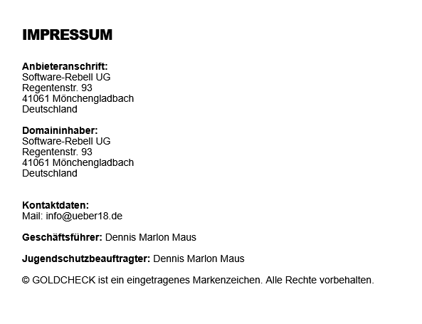 Impressum